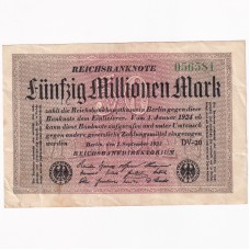 Nemecko 50 Miliónov Mariek 1923