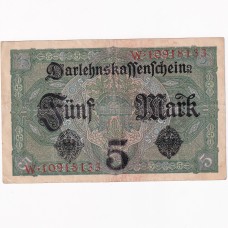 Nemecko 5 Mariek 1917
