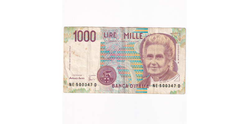 Taliansko 1000 Lire 1990