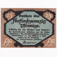 Nemecko 25 Pfennig Hischberg