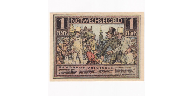 Nemecko 1 Mark 1921