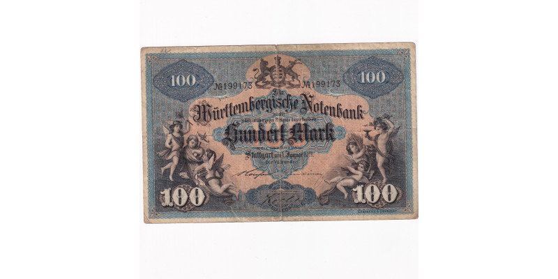 Nemecko 100 Mark 1911