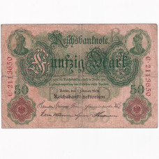 Nemecko 50 Mark 1908