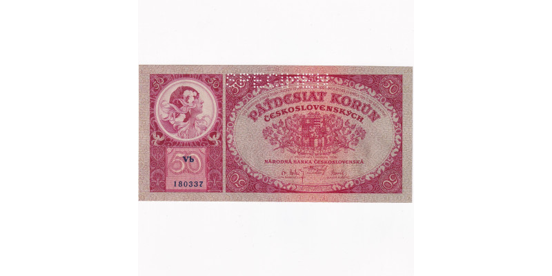 50 Korún 1929