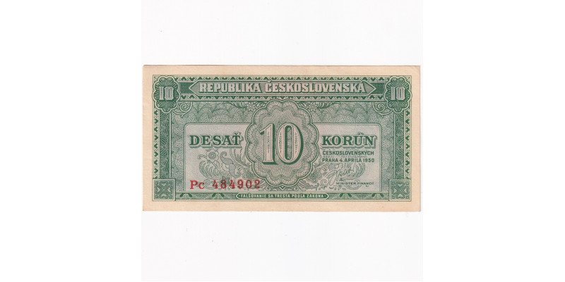 10 Korún 1950