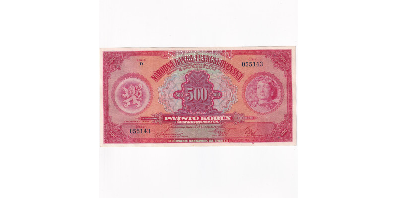 500 Korún 1929