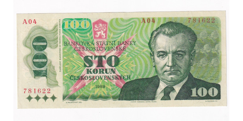 100 Korún 1989