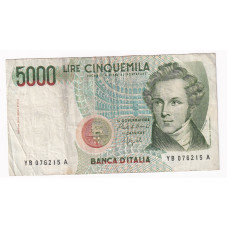 Taliansko 5000 Lire 1986