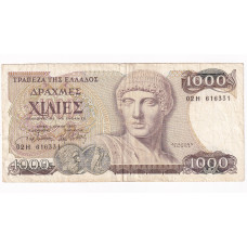 Grécko 1000 Drachma 1987