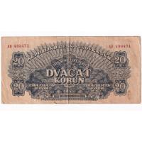 20 Korún 1944