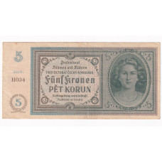 5 Korún 1940