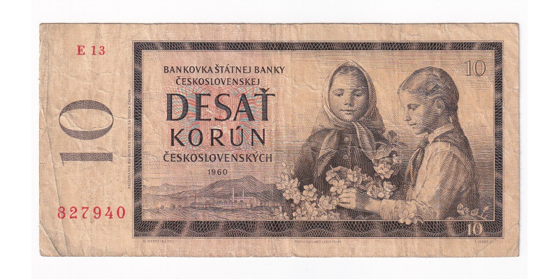 10 Korún 1960