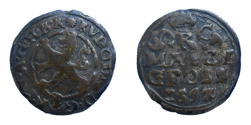 Rudolf II. Malý groš 1592
