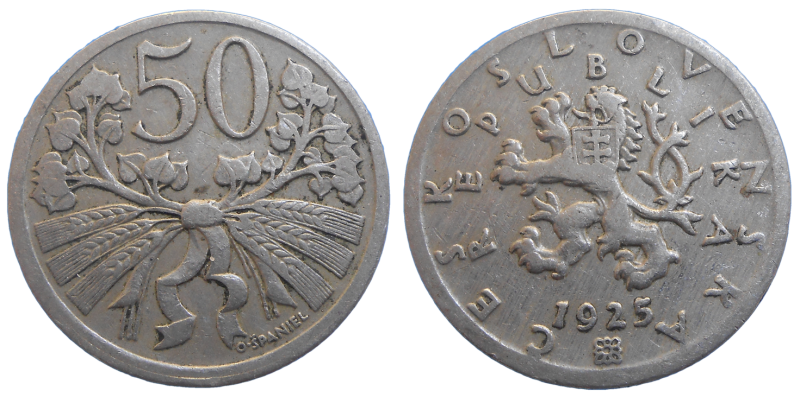 50 Halierov 1925 R