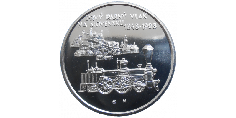 200 Sk 1998 Prvý parný vlak na Slovensku