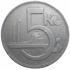 5 Kč 1925
