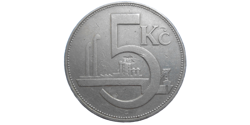 5 Kč 1925