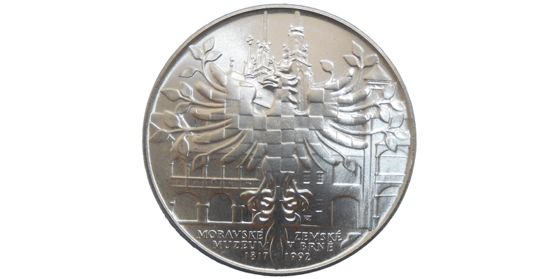 100 KČS 1992 Moravské zemské múzeum v Brne
