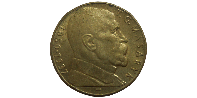 10 Kčs 1990 T. G. Masaryk