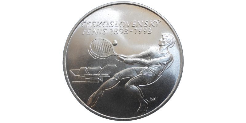500 KČS 1993 Československý Tenis