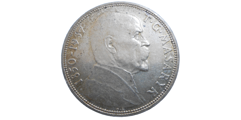 20 Kč 1937 T. G. Masaryk