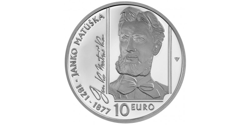 10 Euro 2021 Janko Matuška Proof