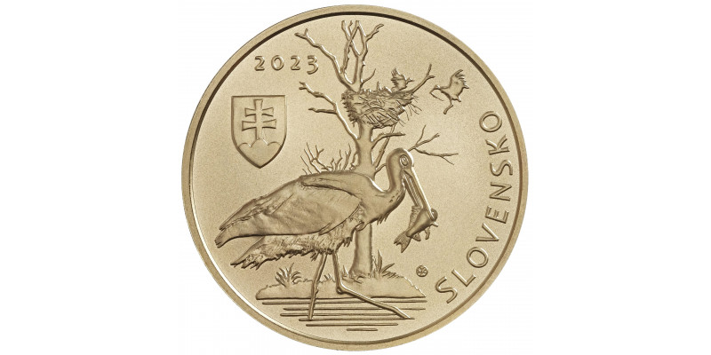 5 Euro 2023 Bocian Čierny