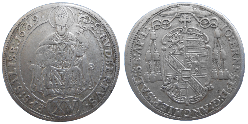 Salzburg XV grajciar 1689