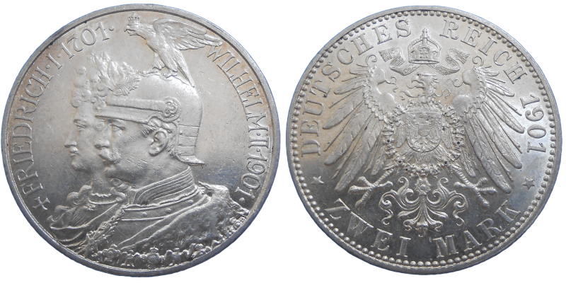 Nemecko 2 marka 1901 