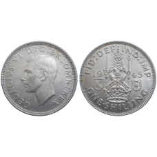 Anglicko 1 Shilling 1945