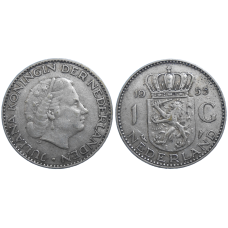 Holandsko 1 Gulden 1955