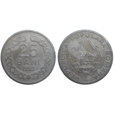 Rumunsko 25 Bani 1952
