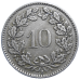 Švajčiarsko 10 Rappen 1929