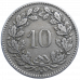 Švajčiarsko 10 Rappen 1921