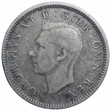 Anglicko 6 Pence 1942
