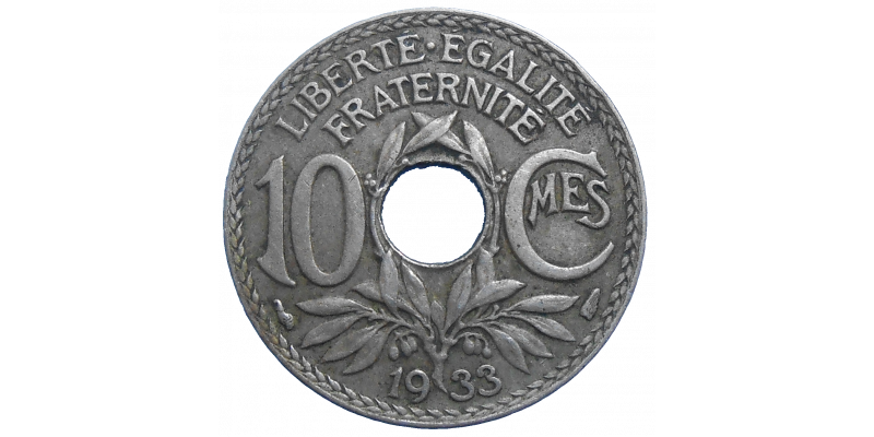 Francúzsko 10 Centimes 1933