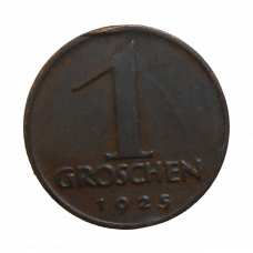 Rakúsko 1 Groschen 1925