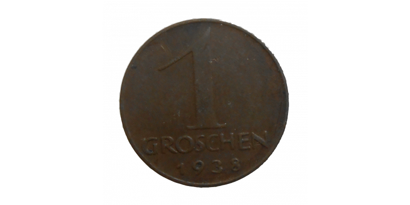 Rakúsko 1 Groschen 1938