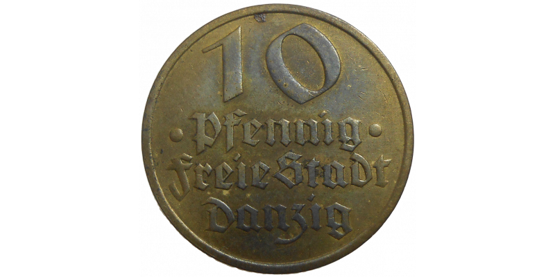 Danzig 10 Pfennig 1932