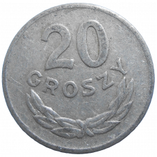 Poľsko 20 Groszy 1949