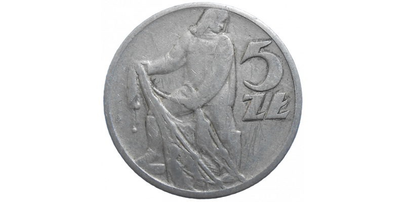 Poľsko 5 Zlotych 1959