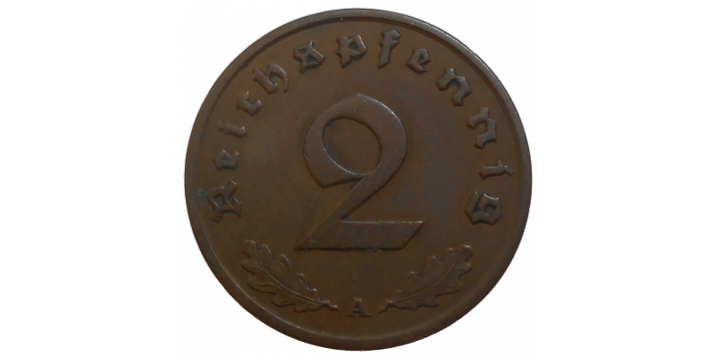 Nemecko 2 Pfennig 1937 A