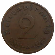 Nemecko 2 Pfennig 1939 A