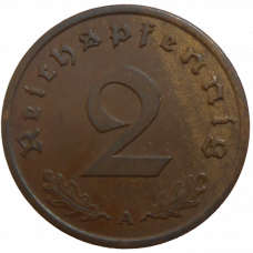 Nemecko 2 Pfennig 1940 A