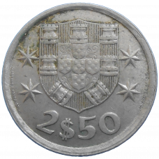 Portugalsko 2.50 Escudos 1976