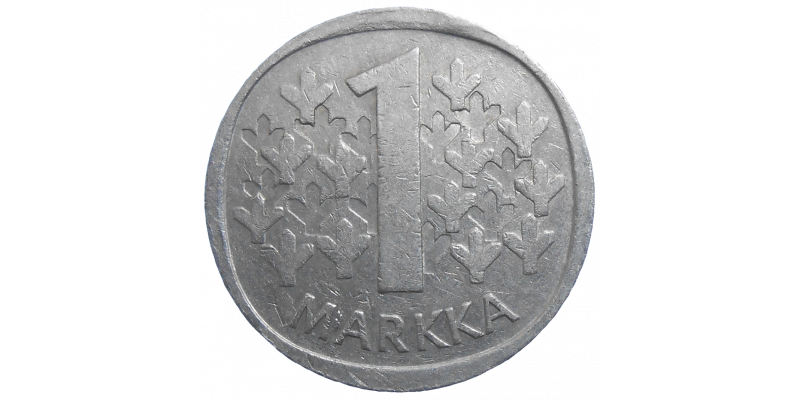 Fínsko 1 Markka 1977