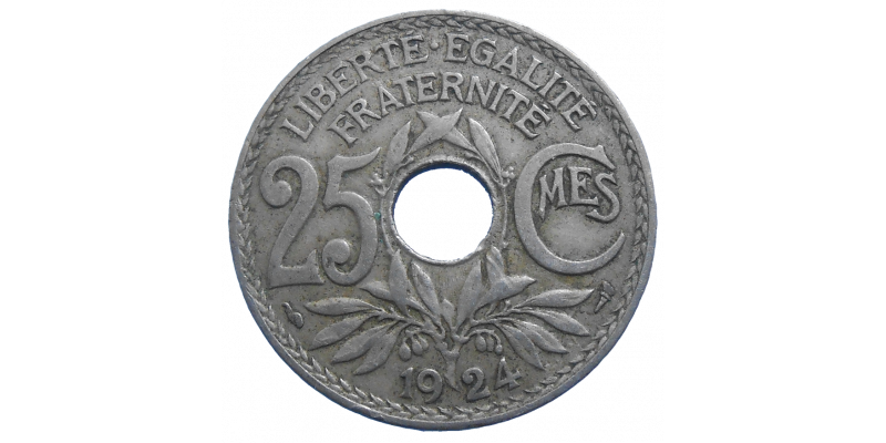 Francúzsko 25 Centimes 1924