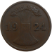 Nemecko 2 Pfennig 1924 J