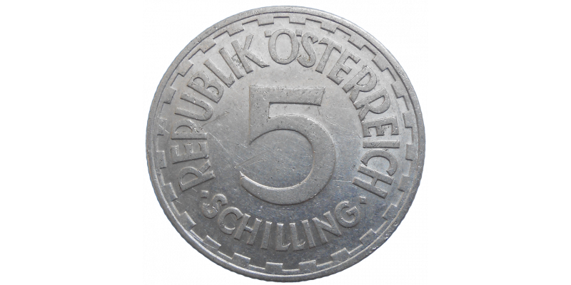 Rakúsko 5 Schilling 1952