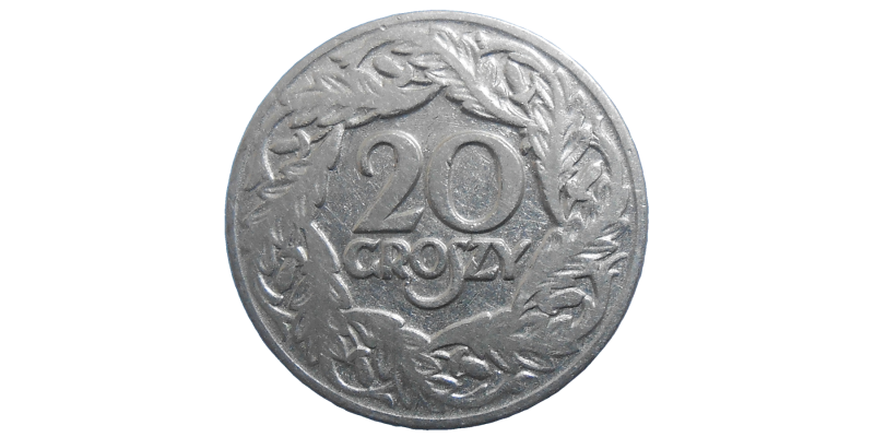 Poľsko 20 Groszy 1923